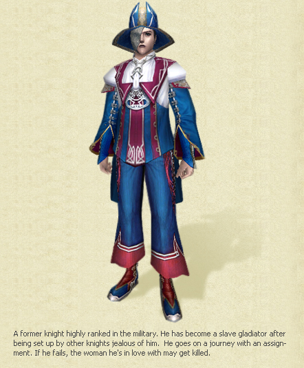 Alexius character sheet